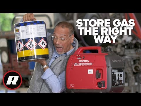 How to store gas for your generator for years | Cooley