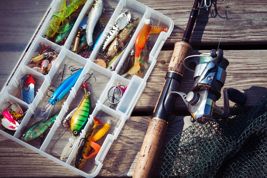 fishing tackle bags boxes
