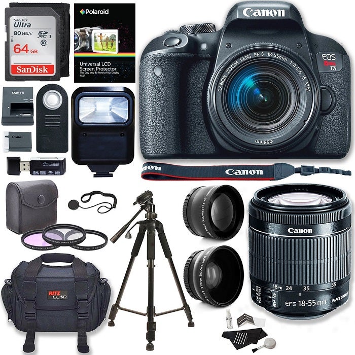 Canon EOS Rebel T7i DSLR Camera