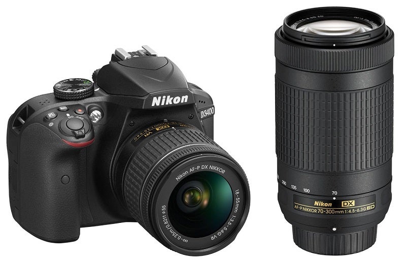 Nikon D3400 DSLR Camera With Lenses