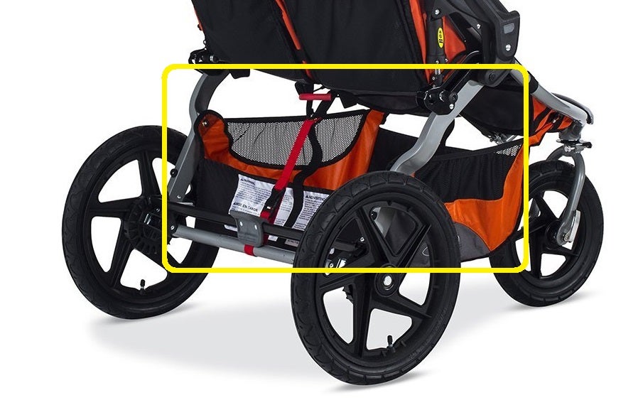 Running Stroller storage