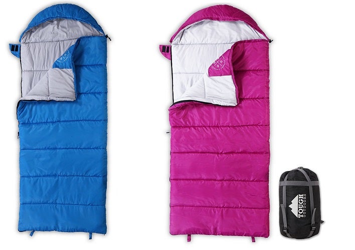 All Season Young Adventurer Hooded KIds Sleeping Bag