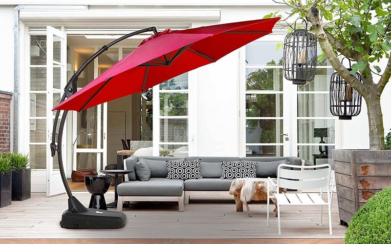 best outdoor table umbrella