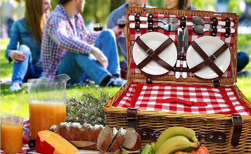 large insulated picnic basket