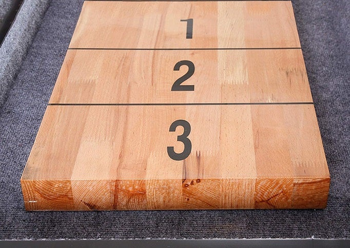 Shuffleboard Table Finish