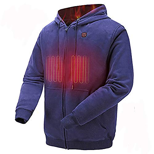 mountain leads heated hoodie