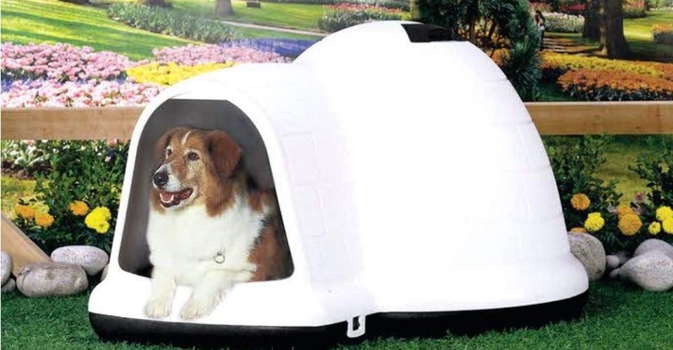 how do igloo dog houses work